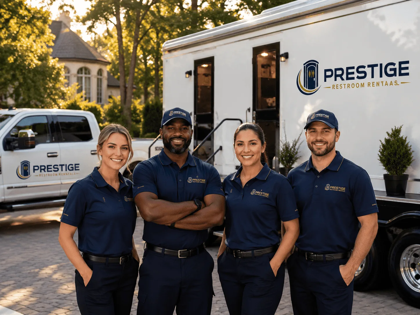 Trusted Luxury Portable Restrooms company in Ashley, IN